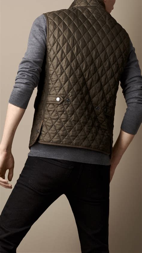 burberry gilet men's|burberry jacket men's sale.